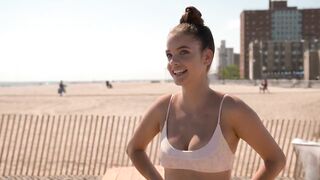 Hottie Beach Volleyball Tournament With Barbara Palvin