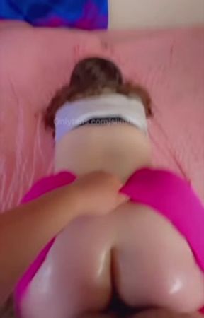 PAWG backshots compilation taking Latino dick