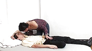 Lustful shemale demolishes her boyfriends butthole