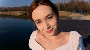 Sad Cutie Met on Dock Fucked Until Happy