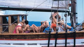 Alexa Weix Maria Maya Gold Sandra Russo and Tina Wagner Orgy on Boat