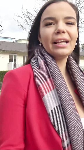 German Scout - Curvy Big Boobs Beauty Sofia Lee Pick up for Casting Fuck