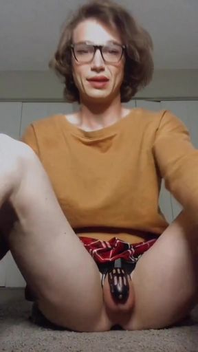 Emotional moment from "Tessa Rivers teases herself while locked up!"