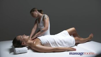 Naomi Bennet's Sultry Massage Duo Satisfies