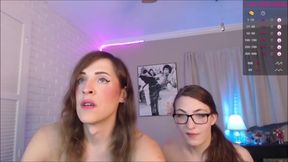 Trans Stepsis Duo Webcam Anal Creampie Cum Gush Destroyed