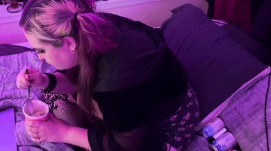 Chubby Latina Feedee Weight Gains From Ice Cream While Masturbating Big Ass Solo Verified Amateurs HD