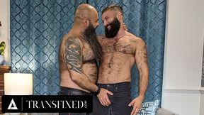 Ftm Hunk Trip Richards Bottoms For His Burly Big Dick Partner