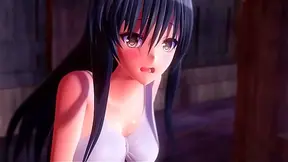 Yui from To Love-Ru Gets Wild Outdoor Fucking in 3D Hentai Action
