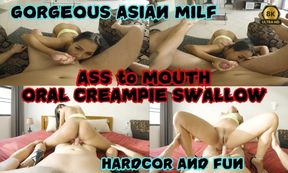 Ass To Mouth Oral Creampie Swallow