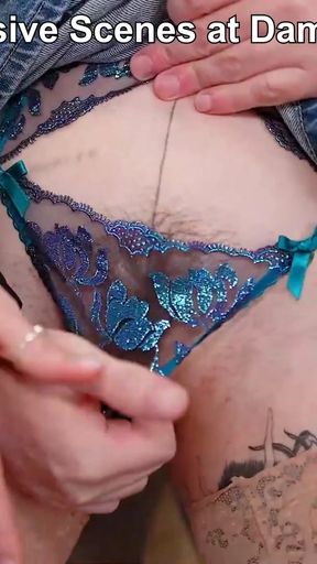Don't Tell Mom about this! Eden Ivy meets her StepDaddy at DamnTight   Clip 1