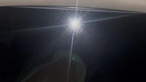 Amateur with huge cock jizzes on sunroof