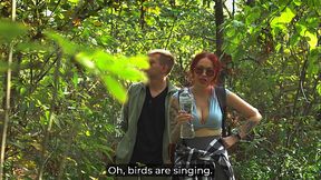 Stepmom shares a bed with her stepson in the woods &mdash_ from hot masturbation to cream pie!