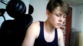 Gay Solo: #76,1 [bw] -- The 2 Hot Boys Jerking Off - Pt1