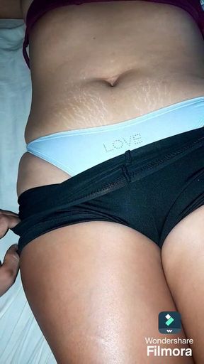 Accidental sex during a massage on my Indian stepdaughter&#039;s tight pussy