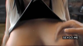 The Tifa Lockhart Experience - Final Fantasy Sex Scenes with blowjob