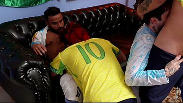 Pocket - Brasil x Argentina A Briga da Torcida Acabou Em Foda Durante a Copa 2022 - Cinquenta Tons de Verde e Amarelo Epis&oacute_dio 5