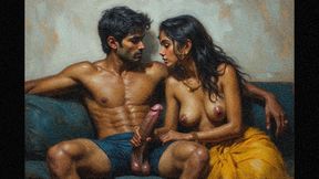 Pussy licking and banged by stranger in train during travel