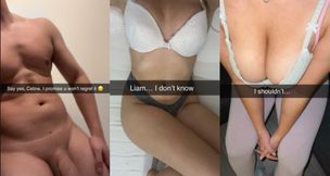 Husband Frequent Business Trips makes Lonely Wife Cheat on him on Snapchat