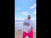 Fat Old Man Naked Dancing Bear that has hands free release