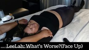LeeLah: What's Worse?(Face Up)