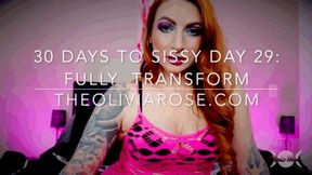 30 Days To Sissy Day 29: Fully Transform (WMV 1080p)