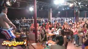 Hot MILFs go wild for stripper's cock in a hot compilation