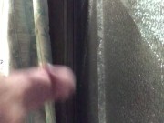 masturbation to outside from the window