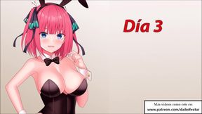 JOI Aventura Rol Hentai - Cuarta medalla BDSM - En español.