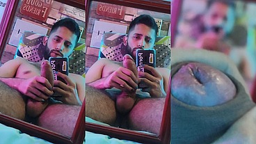 Sexy, romantic, colorful Saturday night masturbation with intense cumshots at the end