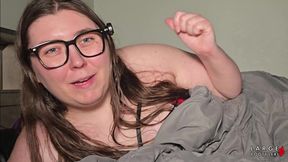 Cheating Housewife Gets You off with Sloppy BJ &amp; Handjob While Husband Snores