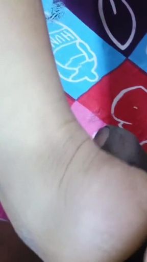 Must-share moment from &quot;Foot MASSAGE given by desi girl to my dick&quot;