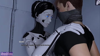 I fuck a big ass cyborg woman and come inside her, squirting liters of cum with my veiny cock | Projekt Passion | Hentai Games P3