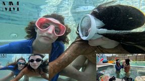 Goggle Try-On And Ranking! Mia and Nathalia Try On