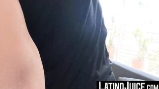 LatinoJuice.com - Horny gay Lucca runs into Ragel who fucked him hard until cumshot