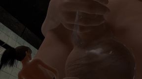 Giantess Futa Ruins Petite Pixie with Monstrous Cock