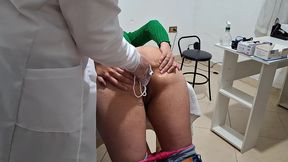 an anal/rectal exam performed by a real doctor.