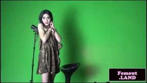 Passionate lovebird's analplay action