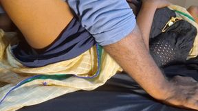 Indian Desi Wife Seduce Stepfather to Suck His Cock