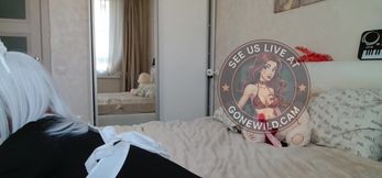 Maid Cosplay Tease