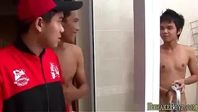 First Time Asian Boy Blows Hard — Gets Creampied Face for Glory – 18+