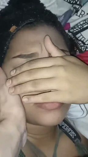 My friend is really slutty and she can't resist trying my cock in her tight pussy after coming home from a party   Clip 1