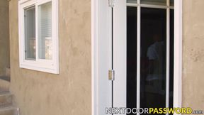 Inked ebony shows no mercy while barebacking his partner