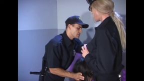 Slut girl needs to suck a big cock in the cage