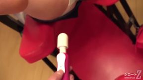 Crazy Sticky Asian Brunette LAUGHS During Horny POV Jizz Fest!