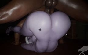 Madruga3d Big-booty Slut Craving Massive Black Cocks Gets Intensely Fucked in Hardcore, Dirty Sex with Tight Pussy Gaped