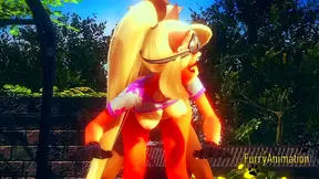 Coco Takes Control with Sensual Blowjob Rough Anal Ride - Crash Parody