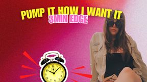 Pump it like this.....