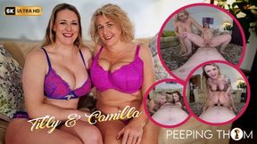 MILF Threesome – Camilla Creampie & Nurse Tilly