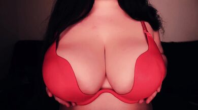 Blasphemy Tits Make You Hard As Amateur Red Bra Brunette BBW MILF Big Tits Dirty Talk Joi Femdom Goddess Worship Big Ass Financial Domination