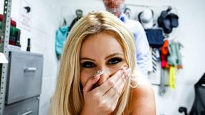 ”Stealing wifes booty hammered from behind by horny officer”